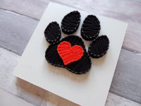 Heart Paw Prints